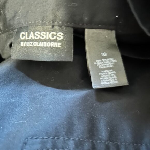 Liz Claiborne Classic Black Pants BNWT - Picture 6 of 6